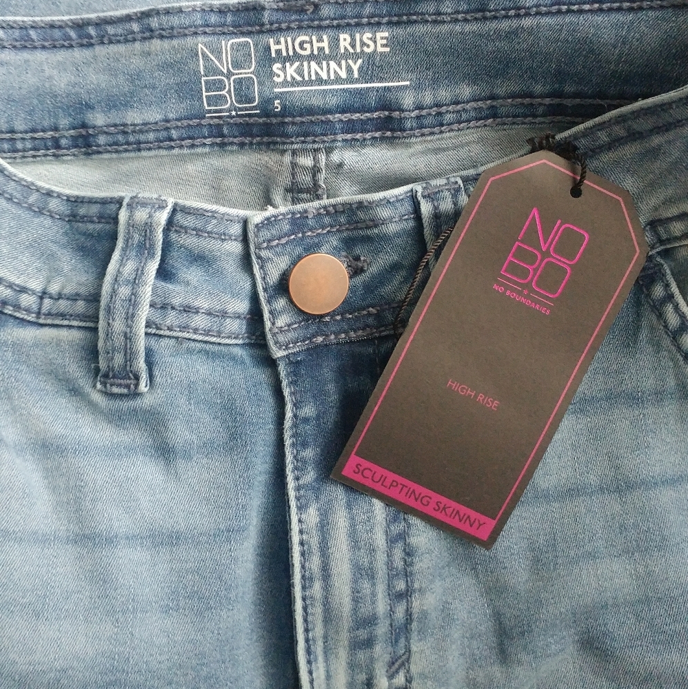 NWT high rise jeans